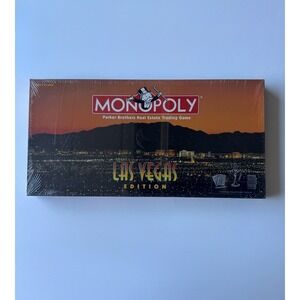 Vintage Monopoly | Las Vegas Edition | 1997 | 100% Complete | New, Still Wrapped